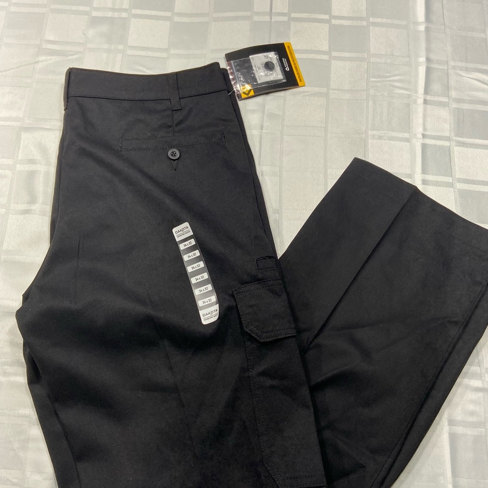 Dakota Work pro Cargo pants black men’s NWT Utility Workwear